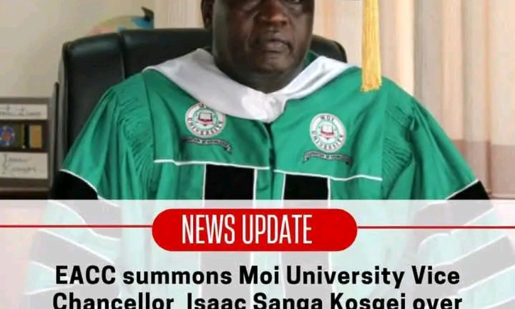 EACC summons Moi University Vice councillor over alleged embezzlement of funds
