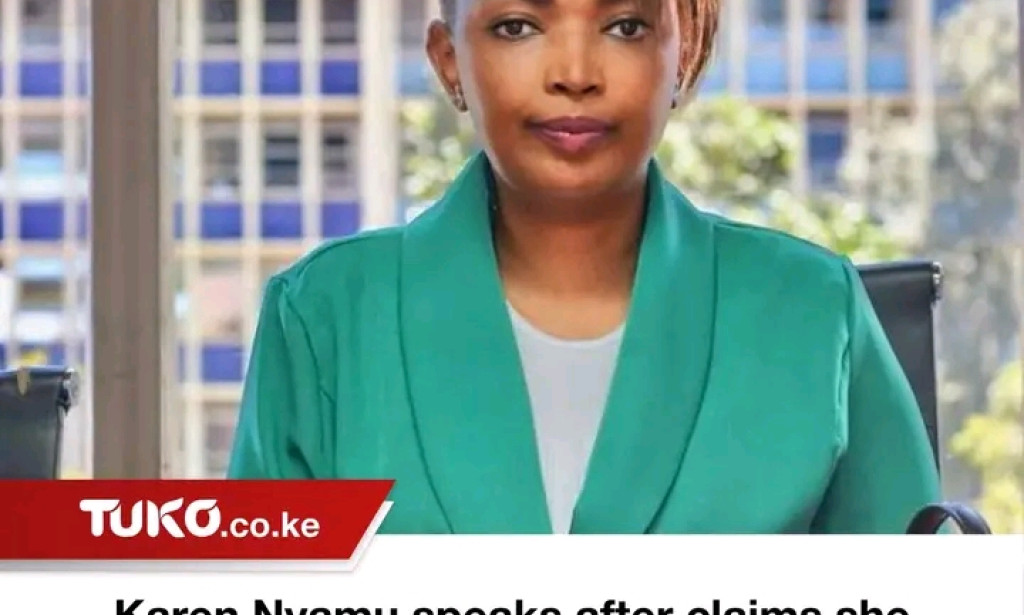 ‘I AM NOT BROKE’ – KAREN NYAMU ADDRESSES CLAIMS OF FACING AUCTION OVER RENT ARREARS
