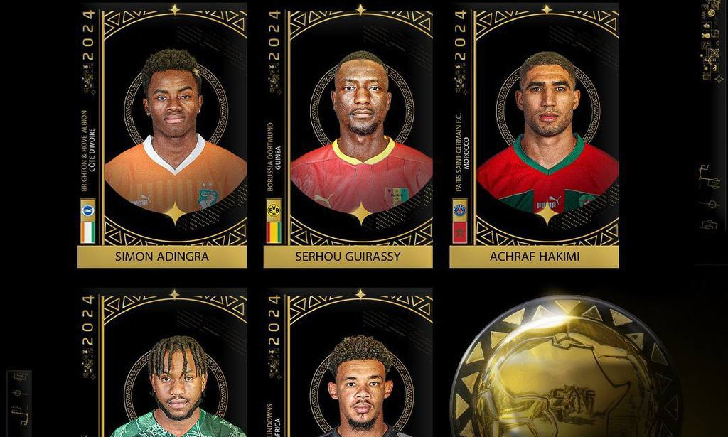 NOMINEES FOR THE AFRICAN PLAYER OF THE YEAR AWARD