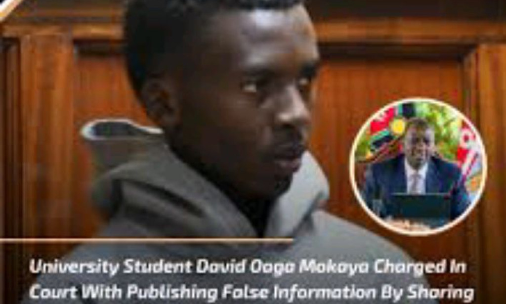 YOUNG MAN (DENNIS MOKAYA) POPULARLY KNOWN AS LANDLORD ON X HAS BEEN ARRESTED FOR CRITICIZING PRESIDENT RUTO