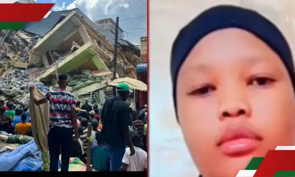 Kariakoo: Woman Makes Moving Phone Call from Under Rubble, Asks Family to Look After Her Child