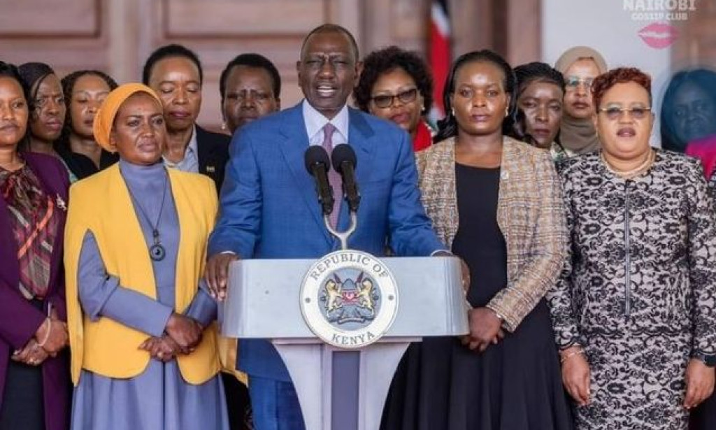 President William Ruto allocates ksh 100 million to support women leaders on the campaign against femicide and gender based violence.
