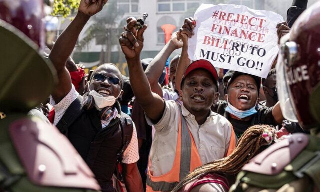 Thursday's planned protest in kenya .